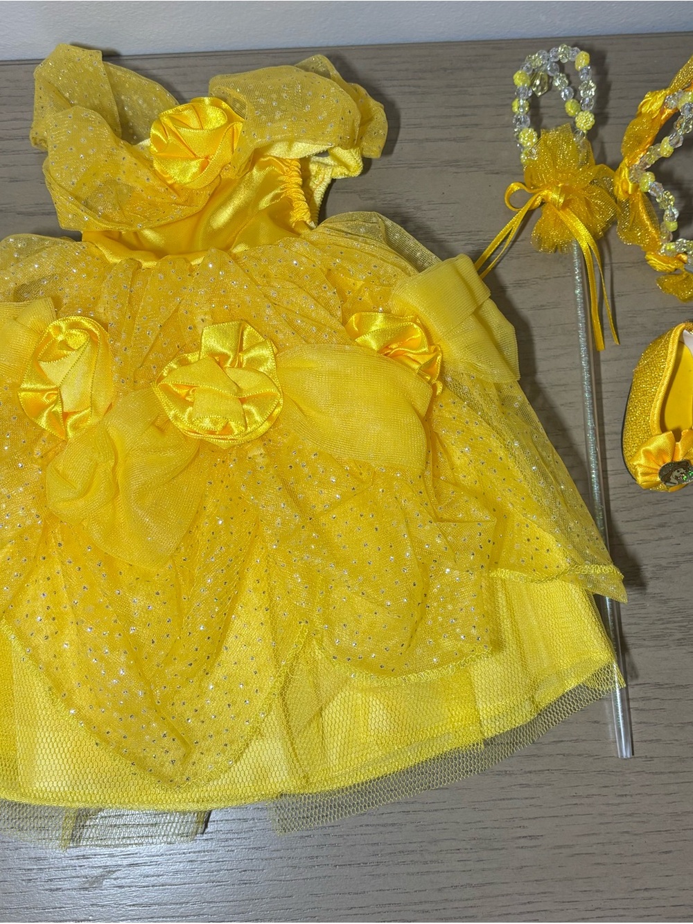 Disney “My Disney Girl” Belle Doll Dress Costume Outfit For 18 Inch Dolls